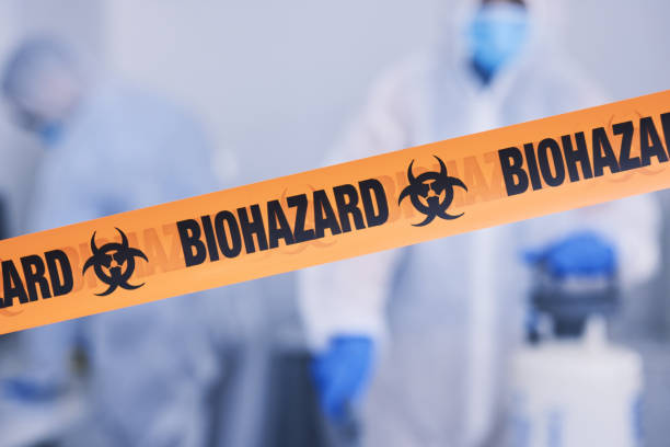 Professional Blood Cleanup technician working in Barnstable, MA
